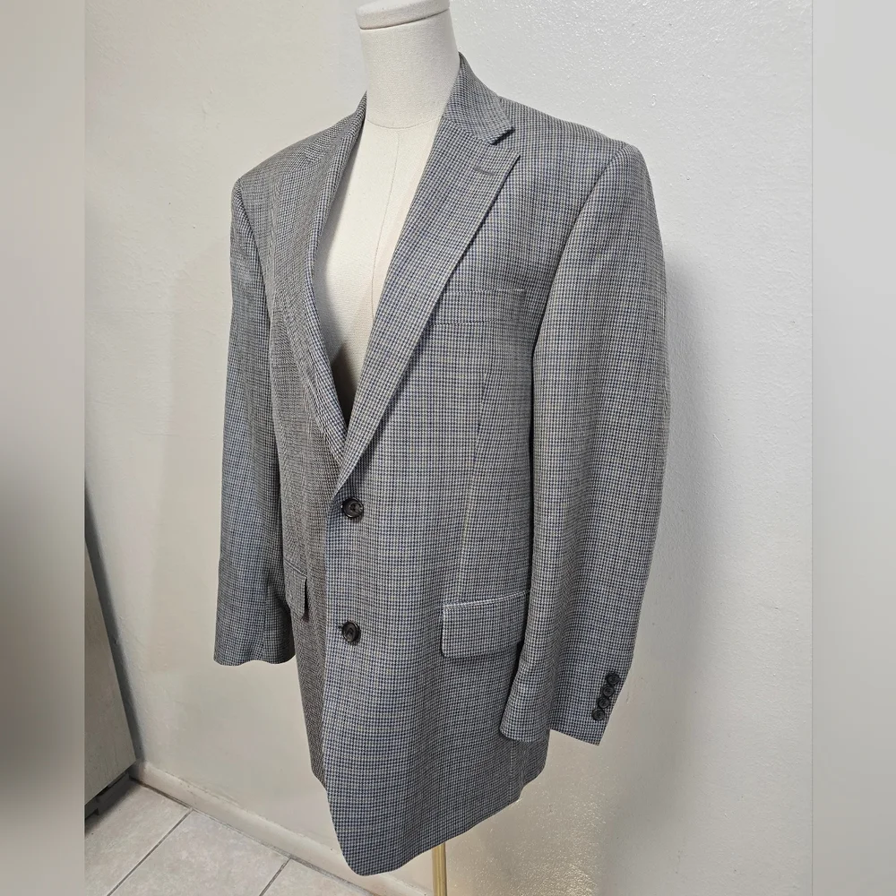 Lauren Ralph Lauren Silk Wool Blazer Size 40R